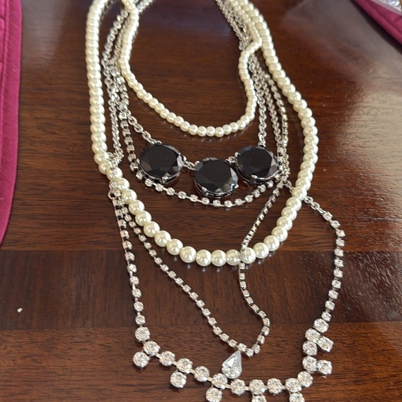 RSVP Multi Layered Necklace - Picture 4 of 5